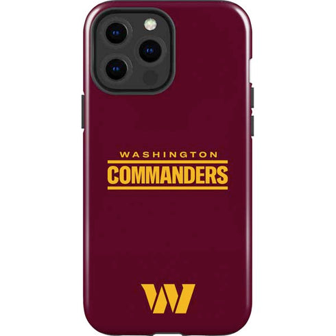 NFL Washington Commanders Performance Series iPhone 15 Pro Max Impact Case